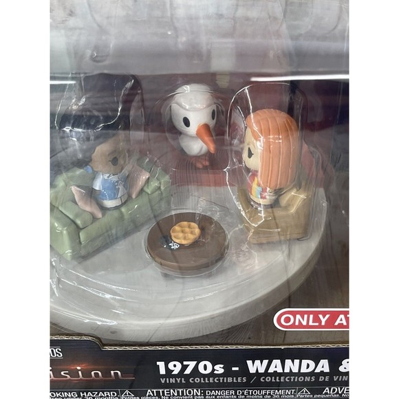 Funko POP! Mini Moments: Marvel's WandaVision Living Room 70's Wanda & Geraldine - Picture 2 of 8